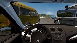 CITY CAR DRIVING - ЛАДА ГРАНТА FL // ОПЕРСКИЕ ДВИЖЕНИЯ //