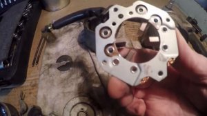 ремонт стартера Nissan( ниссан блюберд )