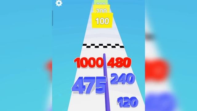 Satisfying mobile game/ Number Master: Run and Merge - number run 3d gameplay Mex level part 15 смотреть онлайн