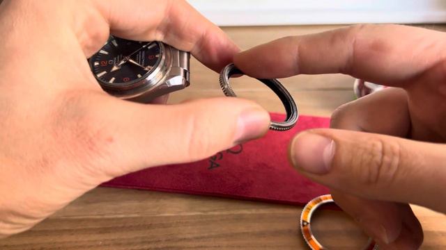 Omega Seamaster Planet Ocean 2500 Bezel Swap and Removal (Forstner Bracelet) смотреть онлайн