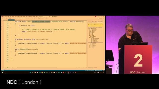 Handling Application State in Blazor - Carl Franklin - NDC London 2022 смотреть онлайн