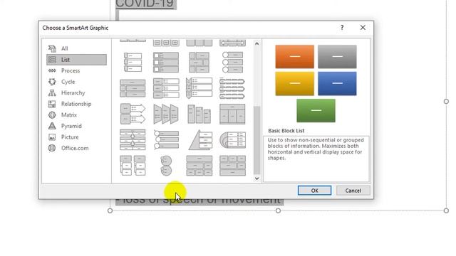Convert Text To Smart Art - Microsoft PowerPoint Tutorial for Beginners смотреть онлайн