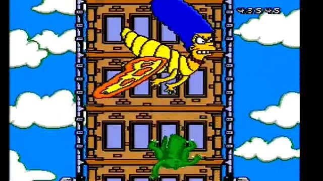 The Simpsons : Bart's Nightmare - Bartzilla vs Homer Kong смотреть онлайн