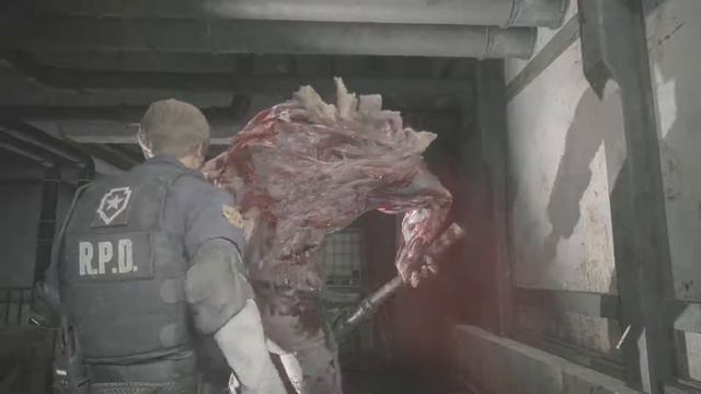 Resident Evil 2 Remake - Birkin Boss (Hardcore) - Knife Only смотреть онлайн
