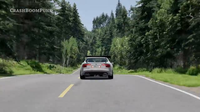 Crazy Police Chases #158 - BeamNG Drive Car Crashes | CrashBoomPunk смотреть онлайн