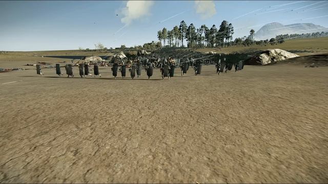 5000 Archers vs 13000 Eastern Spearmen Rome 2 Total War смотреть онлайн