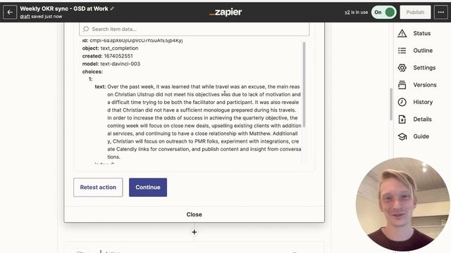 Use AI to Create Meeting Minutes w/ Google Meet, OpenAI GPT-3, Zapier, and Slack (tutorial) смотреть онлайн