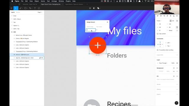 Figma Tips & Tricks: Changing Nudge Amount смотреть онлайн