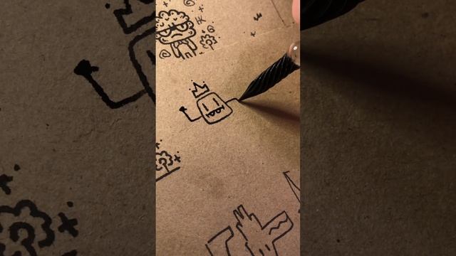 Рисунок пером смотреть онлайн