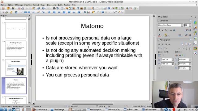 Matomo and GDPR RMLL Strasbourg 2018 смотреть онлайн