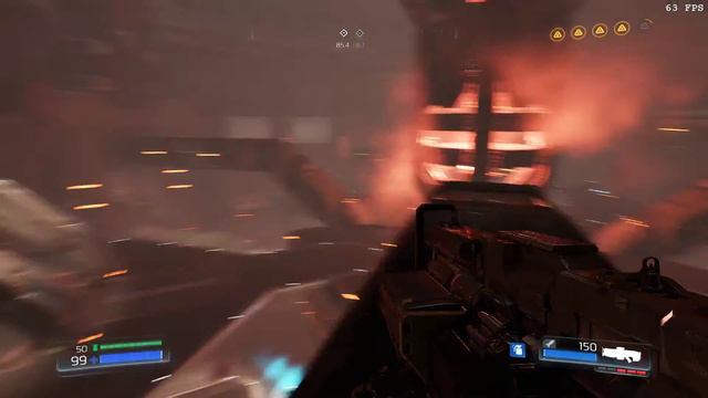 Прохождение Doom 2016 [Nightmare] #9 - Аргент-башня (2/2) смотреть онлайн