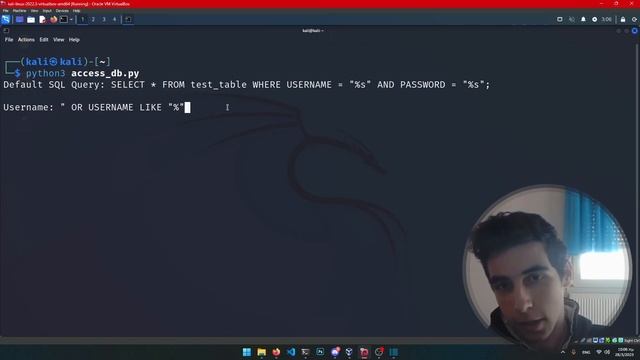 SQL Injection example (vulnerable script) смотреть онлайн