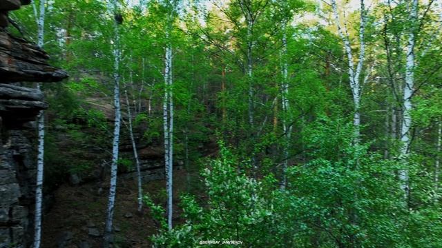 Акмолинская область, Сандыктауский район. Водопад смотреть онлайн