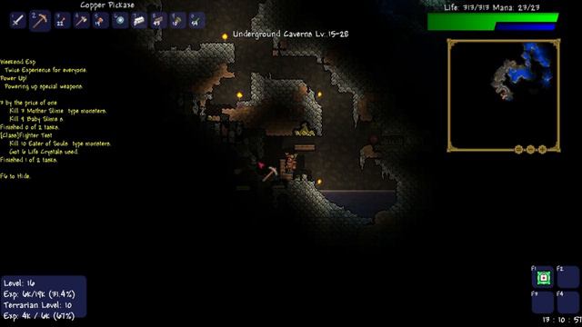 N - Terraria - 4 - A Revolutionary Way To Mine Silver смотреть онлайн
