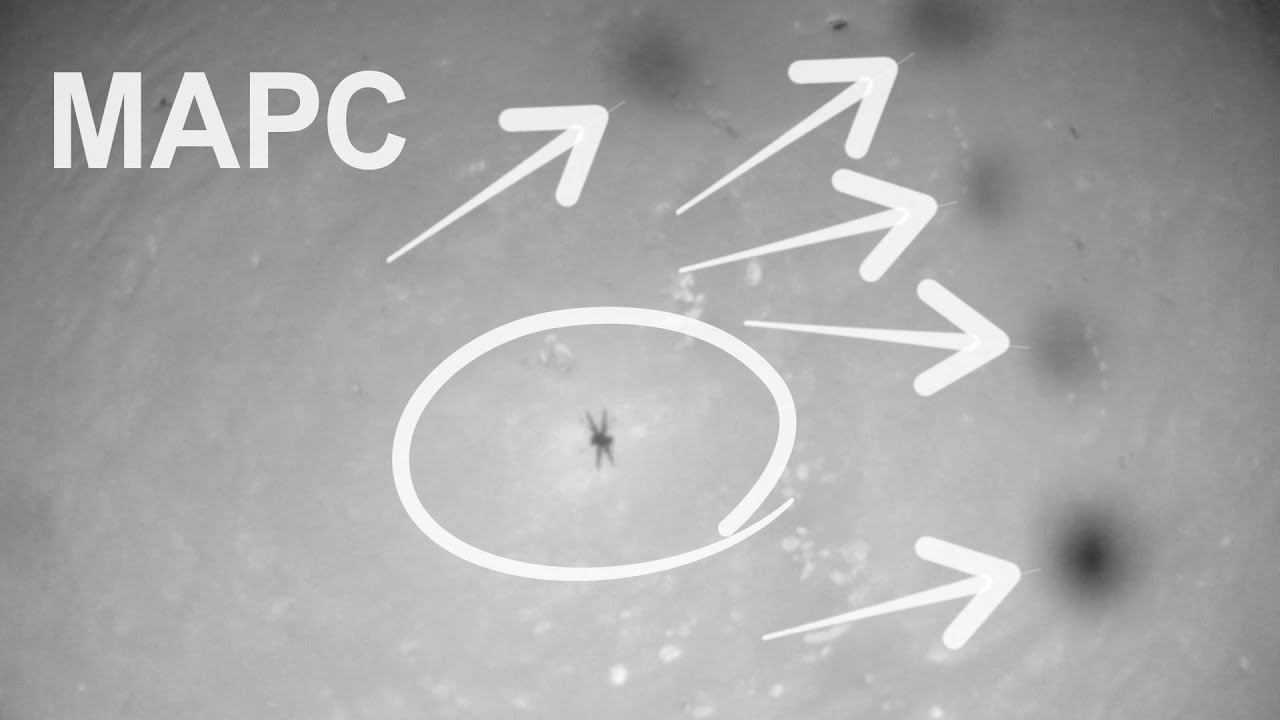 Вертолет на Марсе зафиксировал аномальную тень + кадры 16-го полёта смотреть онлайн