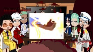 ||Marines react to luffy ?☠️☀️?||gacha \\One piece⚡⚡