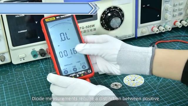 Умный автоматический мультиметр ANENG 681 с Китая / ANENG 681 Digital Professional Multimeter