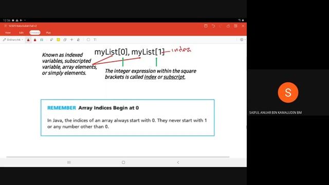 SC025 Lecture #11 3.4 Array part 1 смотреть онлайн