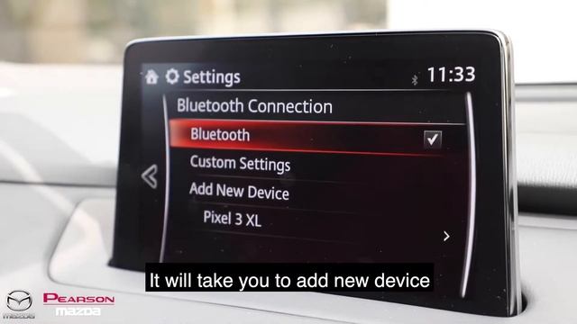 How to connect Bluetooth to your Mazda смотреть онлайн