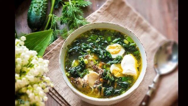 Бюджетный обед как приготовить майские щи из молодой крапивы смотреть онлайн