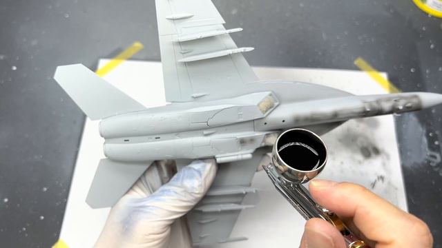 Academy 1/72 F/A-18F Super Hornet [Full Build] смотреть онлайн