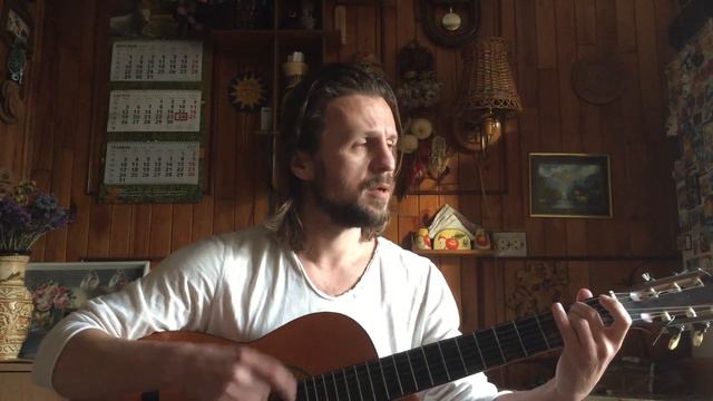 Еврейский арестант (Владимирский централ 2) Михаил Круг на гитаре смотреть онлайн