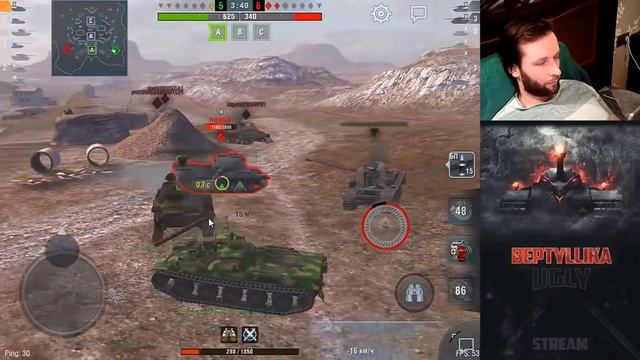 WoT Blitz STB-1. Сердце стучит, грёбанный нос! смотреть онлайн
