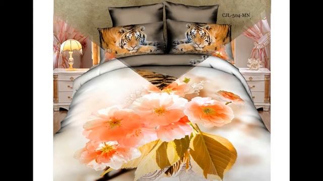 Постельное белье с фото печатью сатин 3D смотреть онлайн