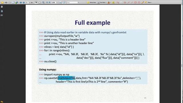 NITARP Tutorials: python 4 смотреть онлайн