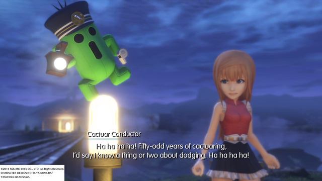 WORLD OF FINAL FANTASY - Can't touch that cactuar. смотреть онлайн