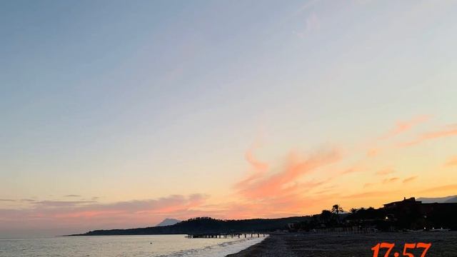 Шум МОРЯ, Красный закат и Релакс перед сном смотреть онлайн