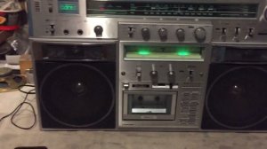 Toshiba RT-S90 . Достойный конкурент JVC RC-M90 . Звучание после полного обслуживания и апгрейда