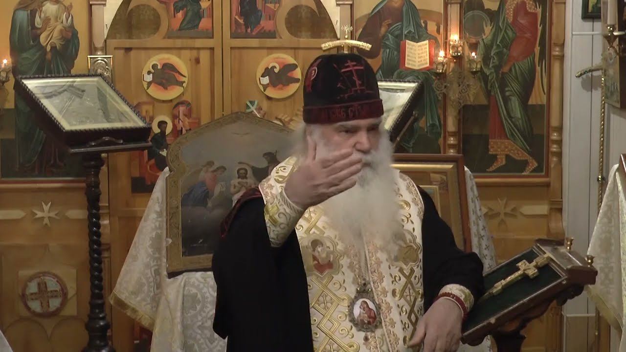 Первосвятительская Проповедь перед исповедью 23_01_2022 смотреть онлайн