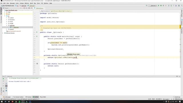 Java 8 Optional (pt. 1) - Nunca mais utilize != null ! смотреть онлайн