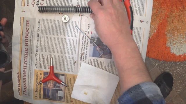 часть2 SR SUNTOUR NCX разборка и смазка смотреть онлайн