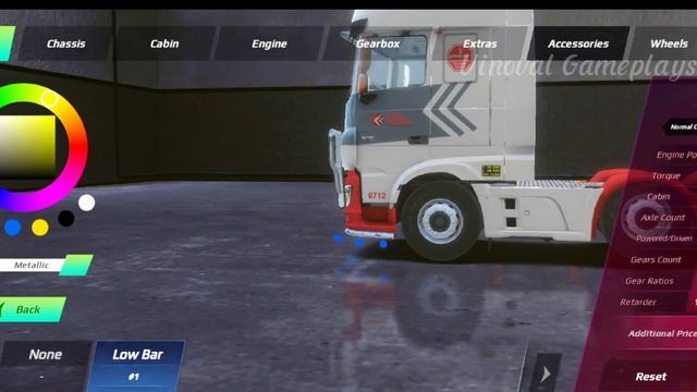 Customize DAWN Truck 8x4 With New Skin || Truckers Of Europe 3