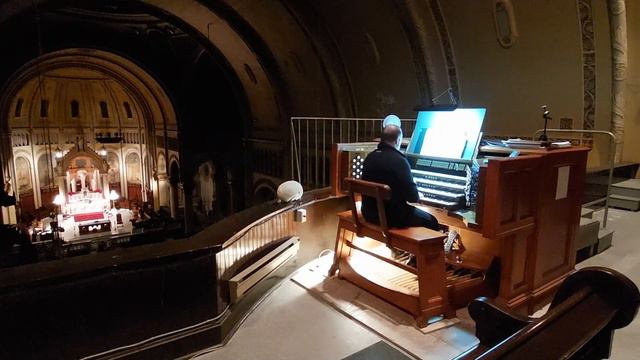 Bach BWV 614 ''Das alte Jahr vergangen ist'' (Cornet Récit) Saint Stanislas-Kostka 31 12 23 смотреть онлайн