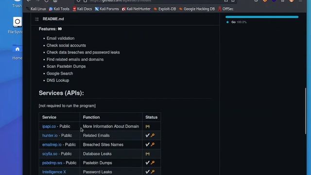 Find email information using MOSINT tool смотреть онлайн