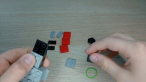 Как сделать мини пистолет резинкострел из Лего