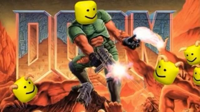 Doom Theme Except it's the Roblox Death Sound смотреть онлайн