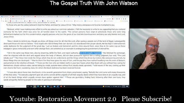 5-24-2022 The Gospel Truth- Jude Part 5: Michael The Archangel, Is He Jesus? смотреть онлайн