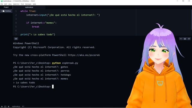 Break y Continue en Python | Bucles infinitos смотреть онлайн
