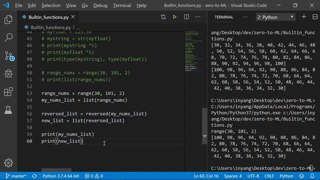 14. Intro. to Python | Builtin functions Continued | BASIC PYTHON (ZERO TO ML) смотреть онлайн