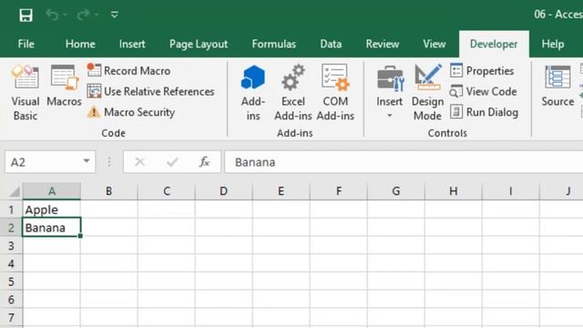 Learn to Write Excel Macro - Accessing Cell value смотреть онлайн