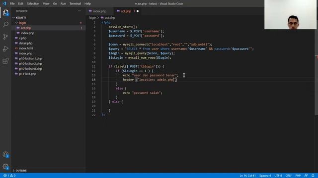 Login dengan Session PHP смотреть онлайн