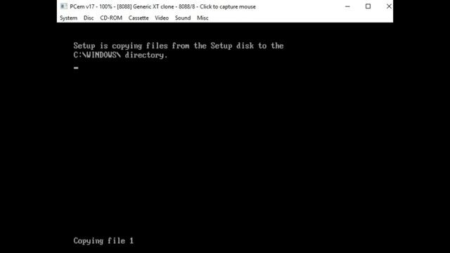 PCem #6 - Установка Windows 1.02 смотреть онлайн