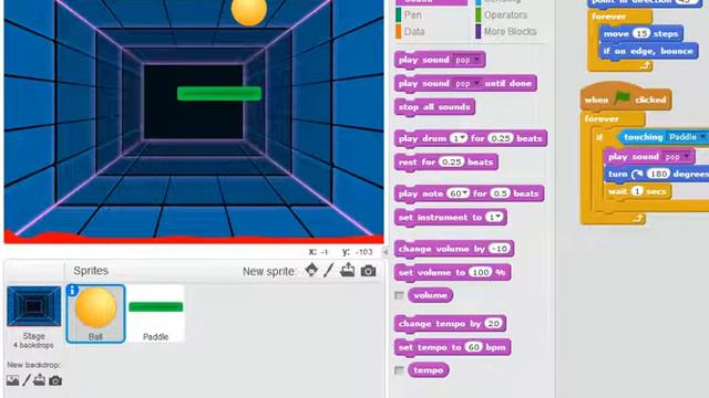 как сделать свою игру, шарики с помощу scretch смотреть онлайн