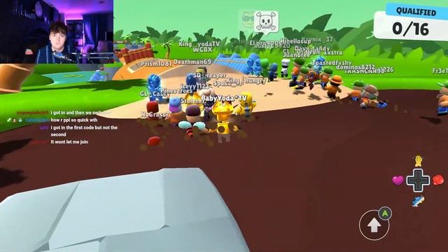 FREE 2 Play VS PAY 2 Win in *SWEAT LOBBIES* | Stumble Guys смотреть онлайн