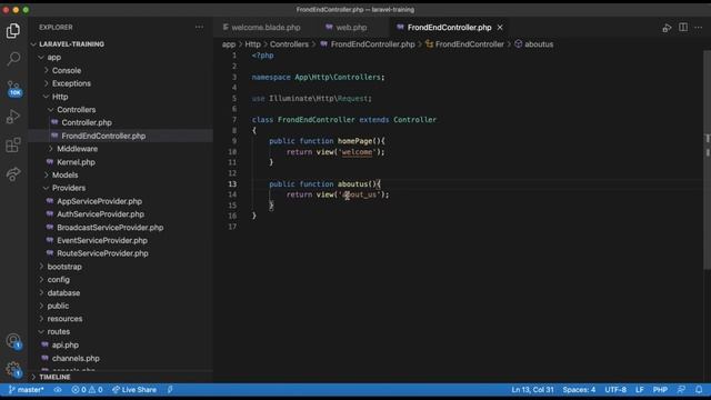 Laravel Malayalam Tutorial - Routing - Part 3 - [2022] смотреть онлайн