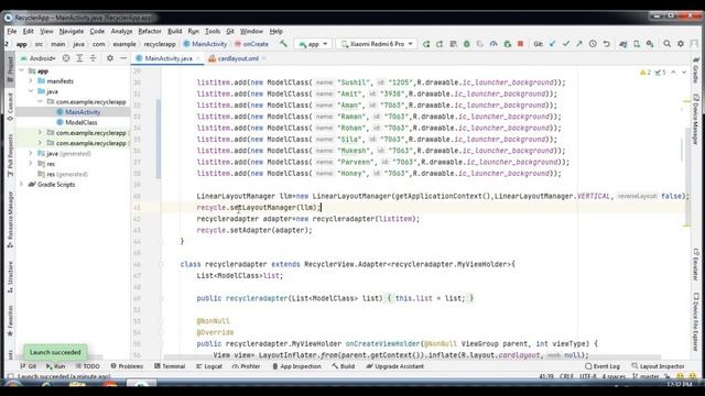 Horizontal RecyclerView Android Studio | Beginners | Hindi смотреть онлайн